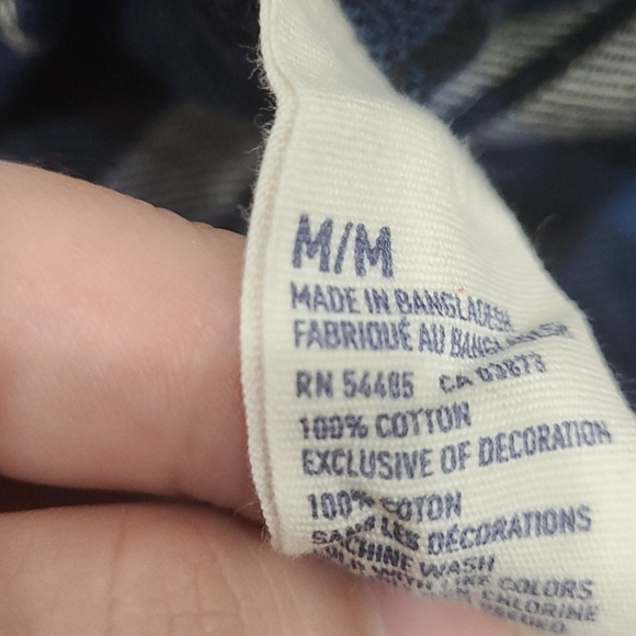 Men's american eagle plaid shirt - Picture 5 of 5